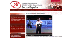 Desktop Screenshot of kravmaga-fekm.com